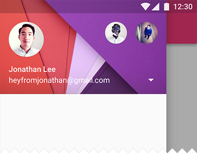 the navigation drawer in Android