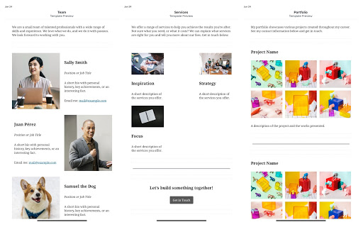 page template in wordpress gutenberg editor