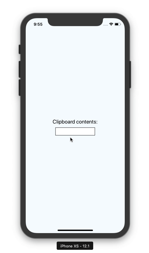 setting value from input to clipboard
