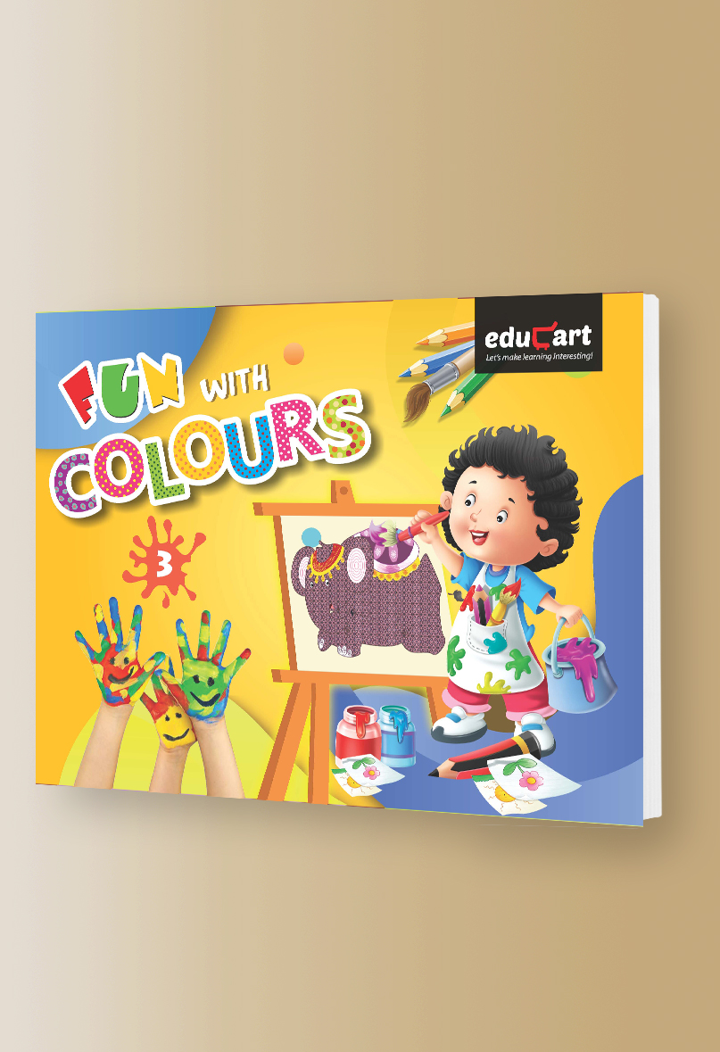 Fun With Colours Drawing Book For Class 3