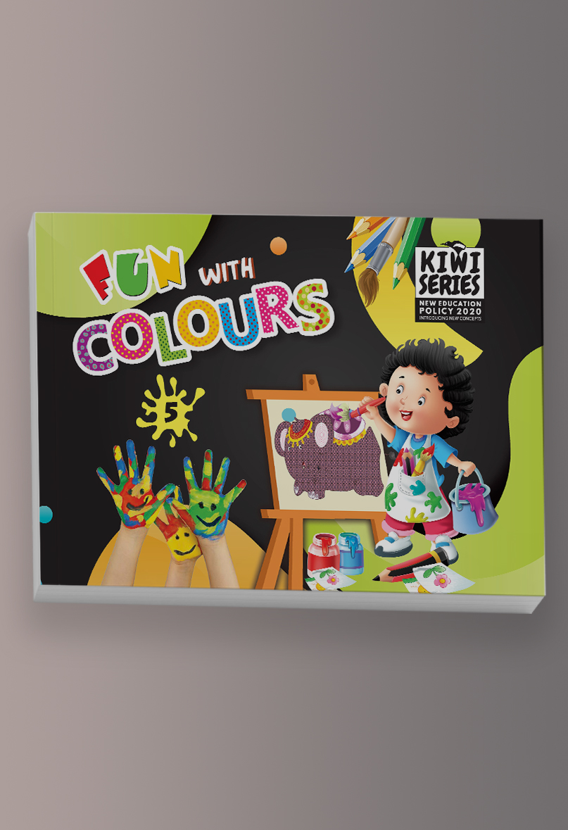 Educart Fun With Colours Drawing Book for Class 5
