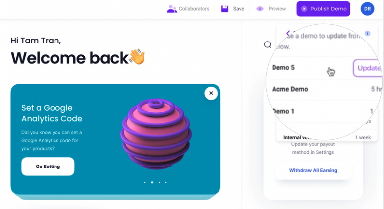 Nested Demos Walnut