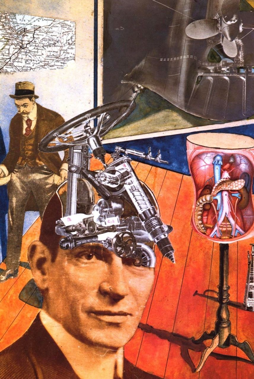 Raoul Hausmann, Tatlin at Home, Photomontage, 1920