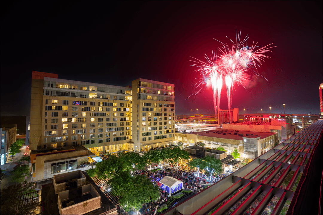 Where to Catch Fourth of July Fireworks in Houston Midway