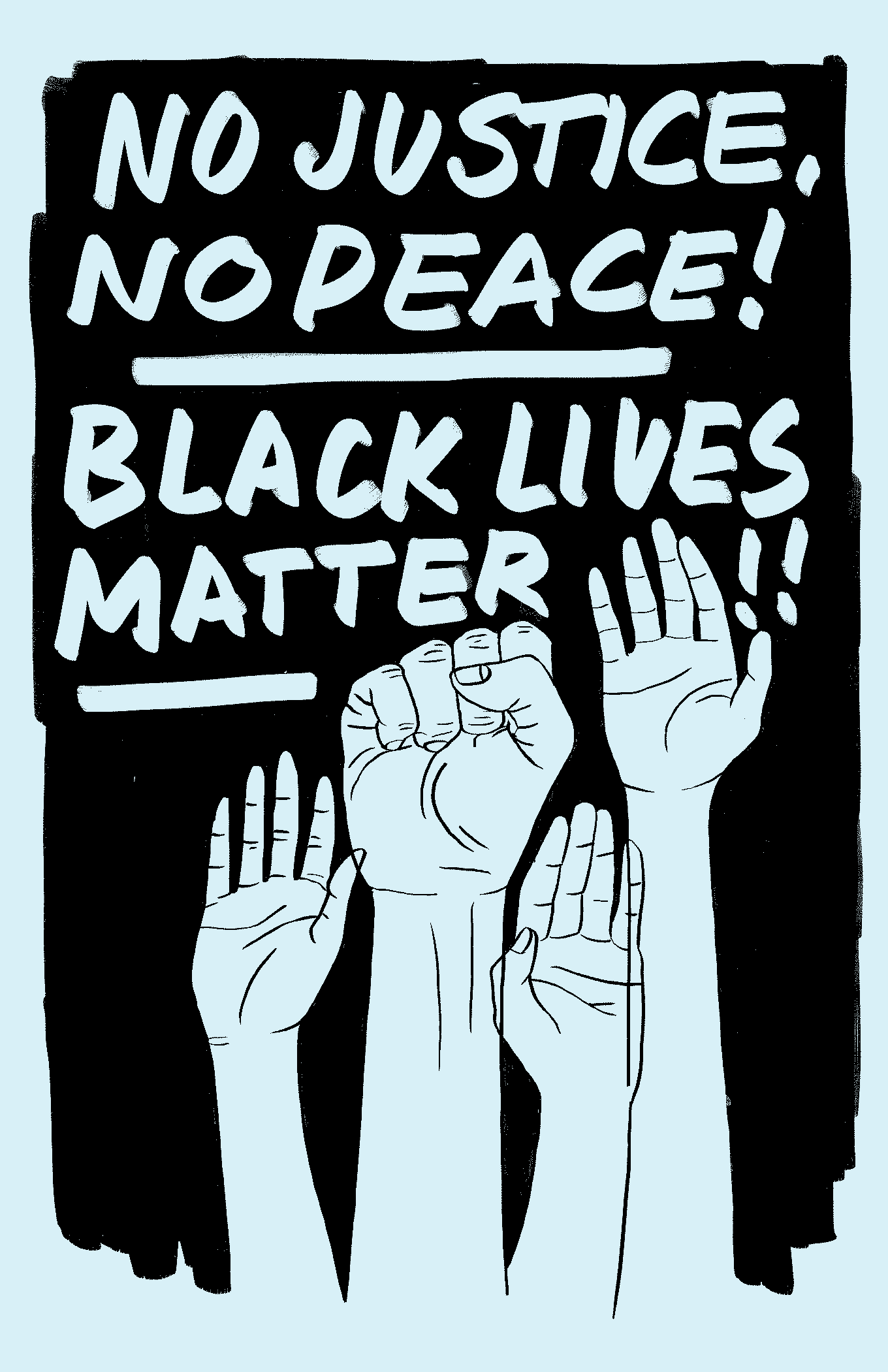 No Justice, No Peace! Black Lives Matter