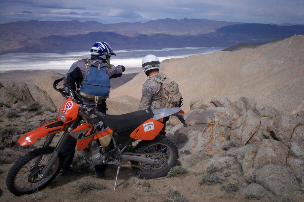 Pair of bikers