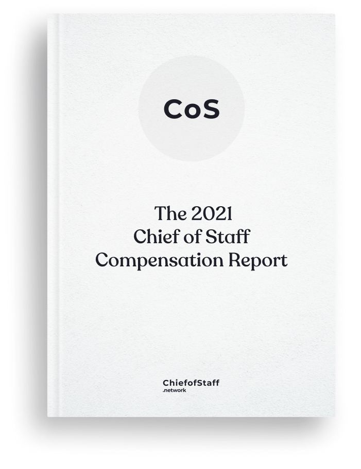 Chief of Staff Compensation Report 2021