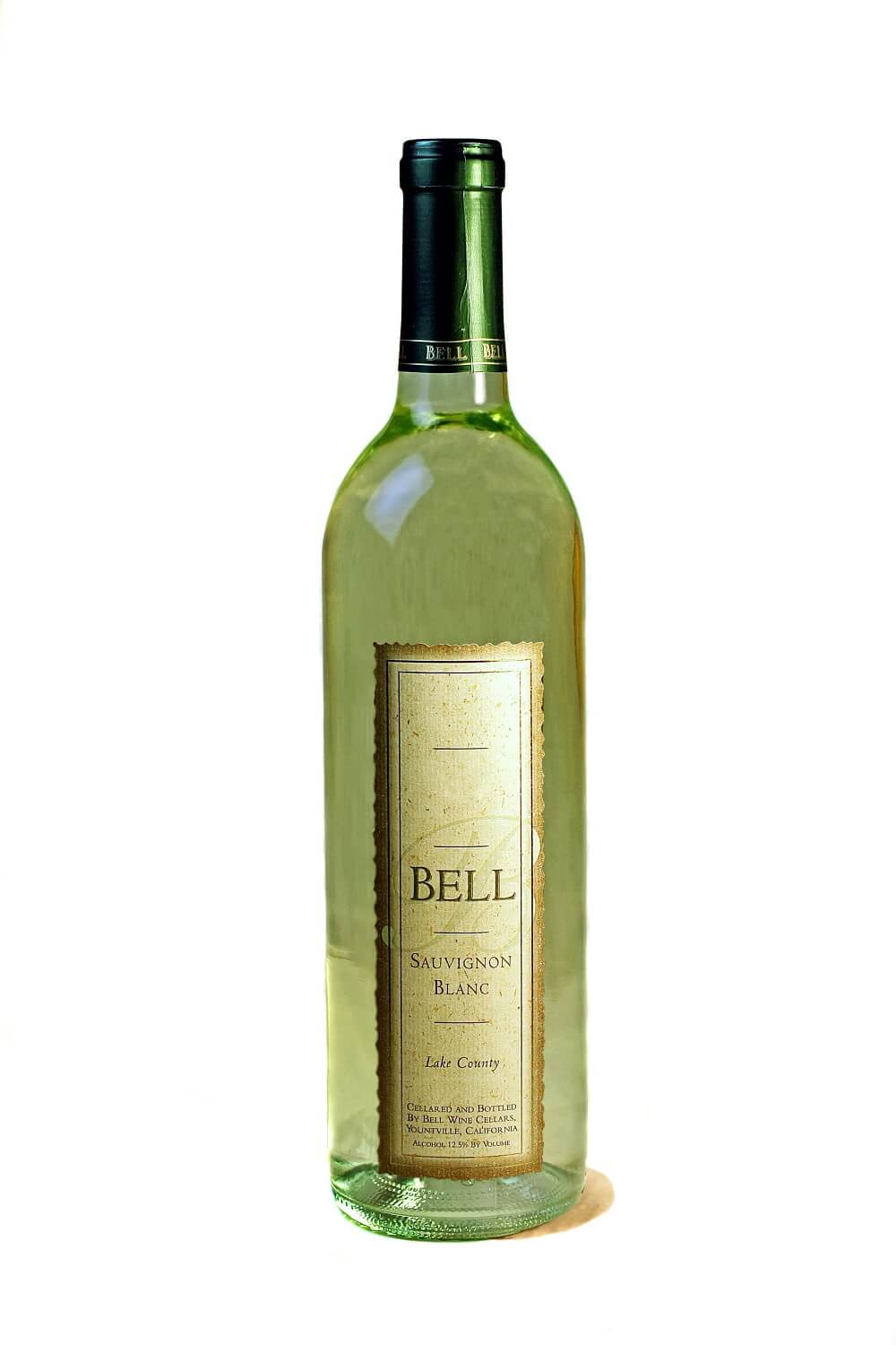 Bell Wine Cellars wine brand Sauvignon Blanc bottle front view