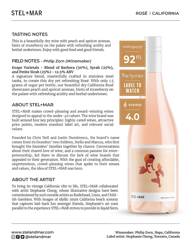 Rose Sell Sheet Preview