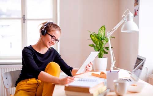 Procure um lugar arejado para estudar. Foto: Reprodução/Shutterstock
