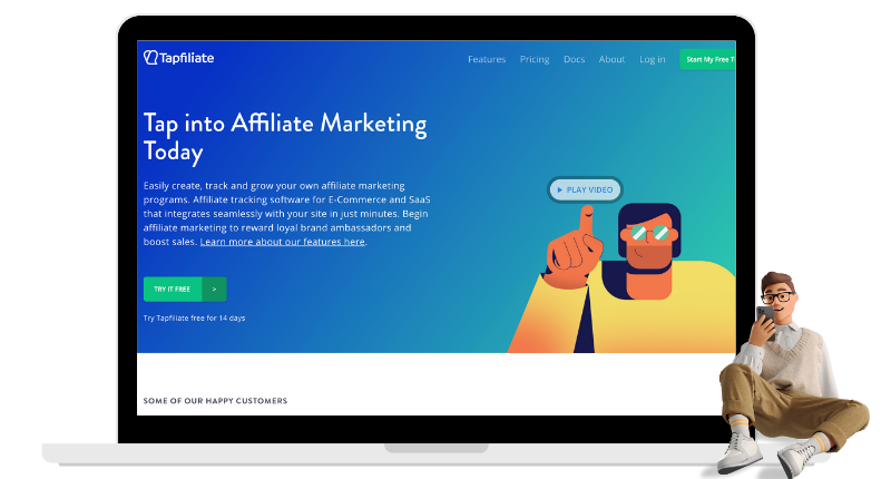 Image of Tapfiliate Affiliate Marketing Software