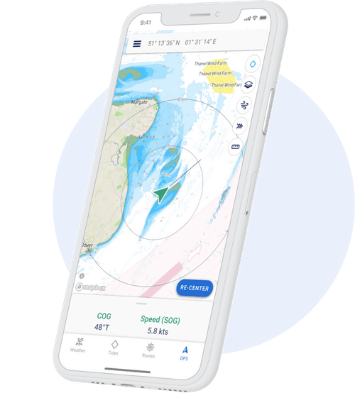 North Sea Map from savvy navvy