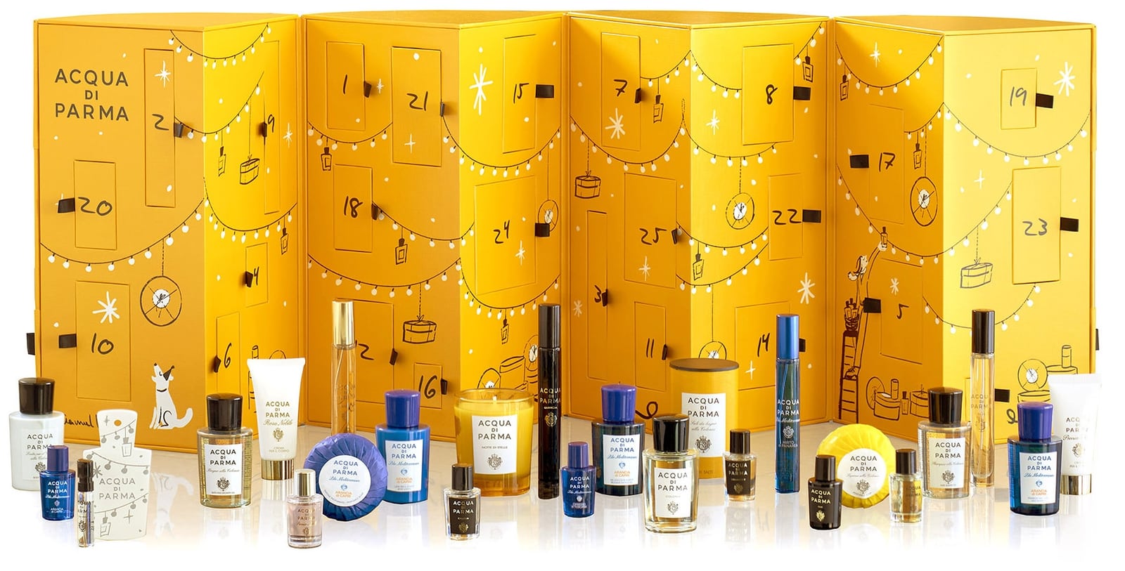 Calendario dell'avvento firmato Acqua di Parma