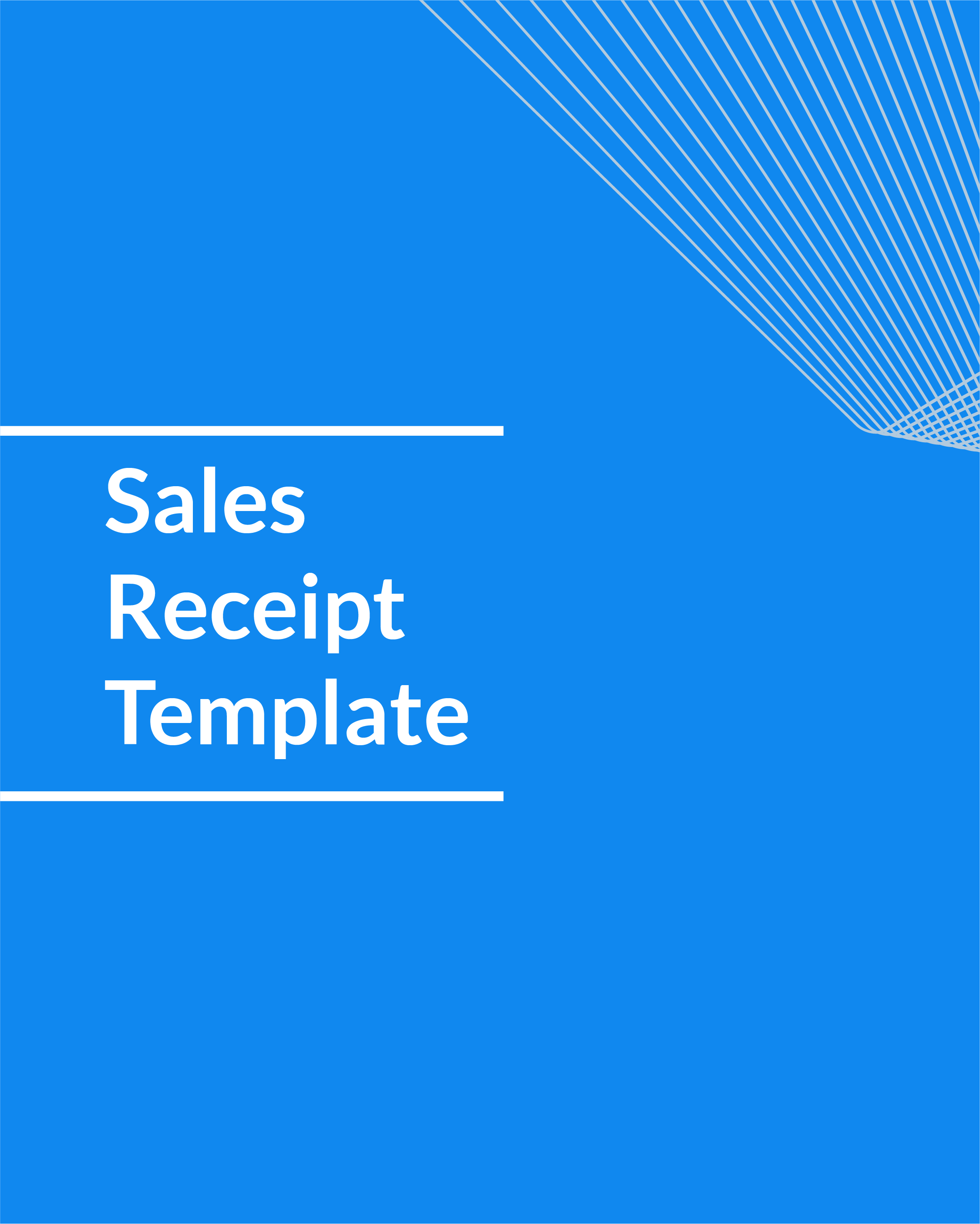 free editable sales receipt template for free signeasy