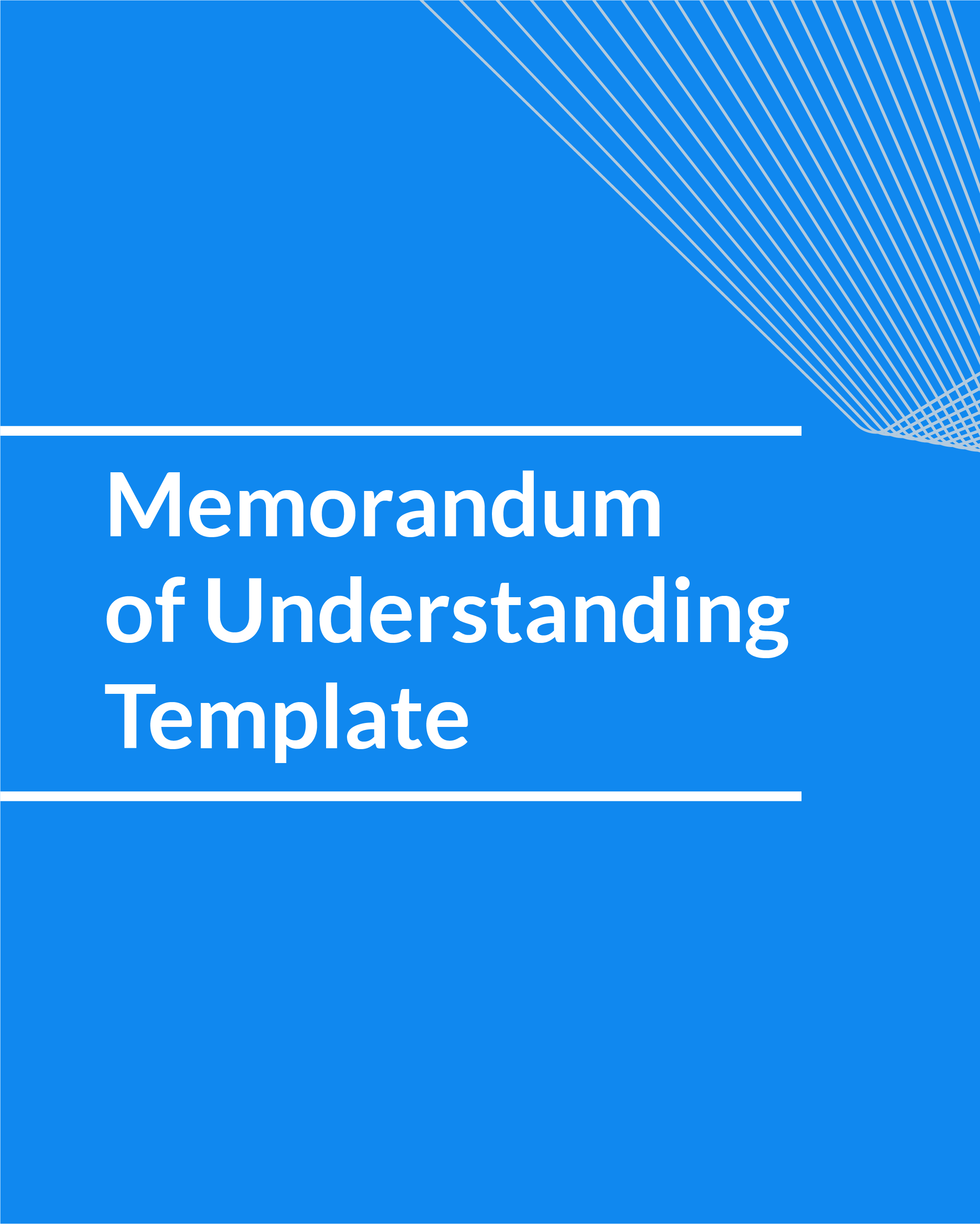 Free Memorandum of Understanding Template | Signeasy
