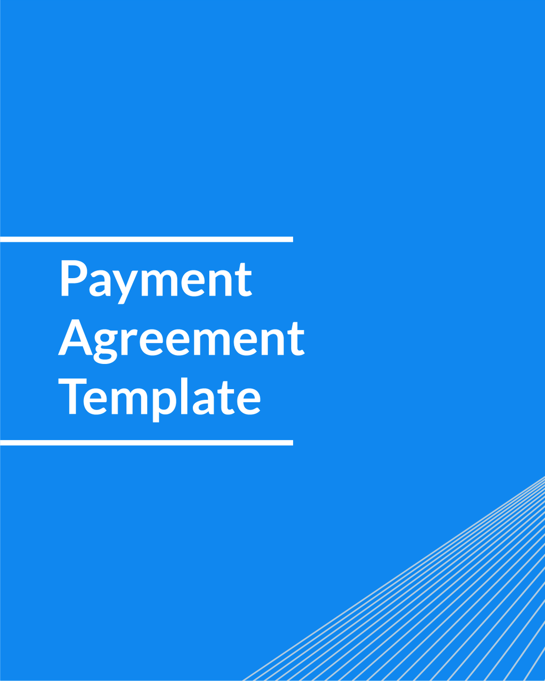 Free Payment Agreement Template for Download | Signeasy