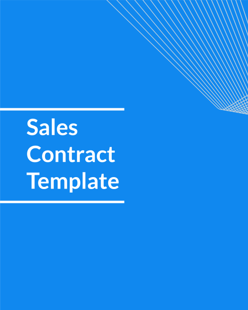 Free Sales Contract Template in Word &amp; PDF | Signeasy
