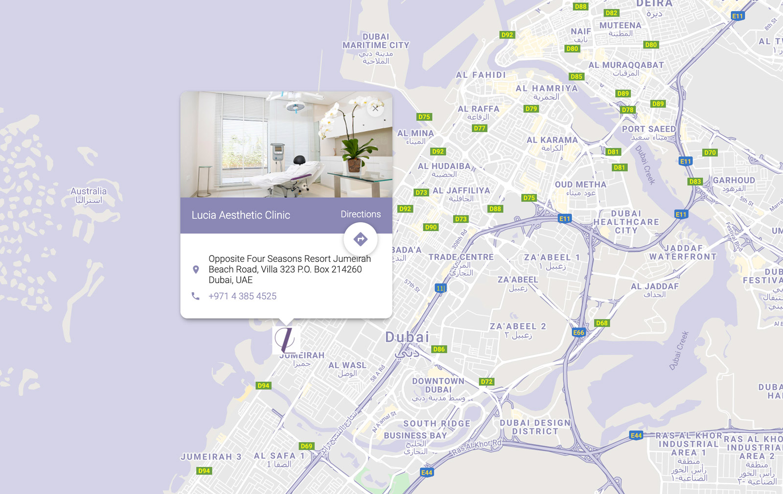 Dermatology & Aesthetic Clinic in Dubai Lucia Clinic