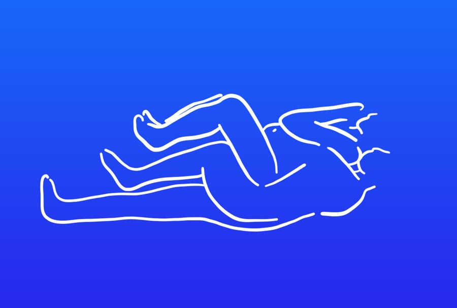 Best Cuddling Positions To Try - Spooning