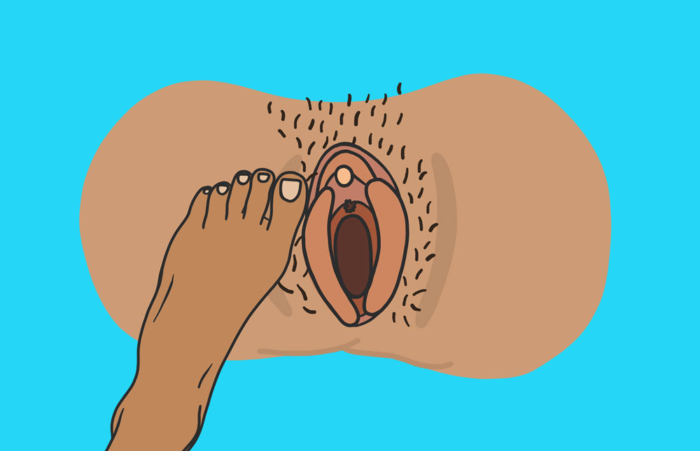 Foot Job Use Your Toes