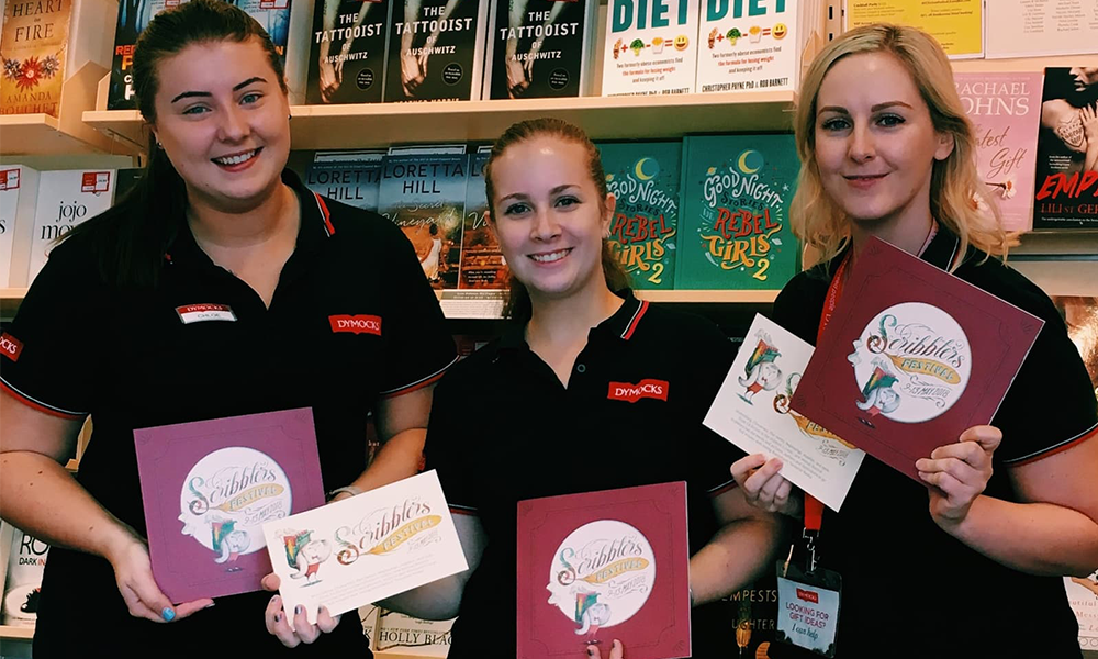 Five minutes with Dymocks, Joondalup... Scribblers Festival Blog