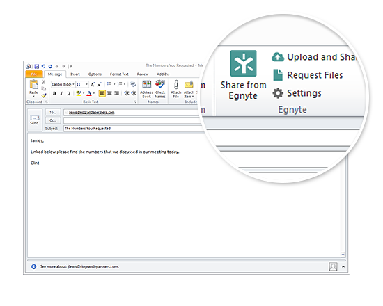 Outlook Users: Egnyte Unveils Outlook Add-in 3.1 - Egnyte Blog