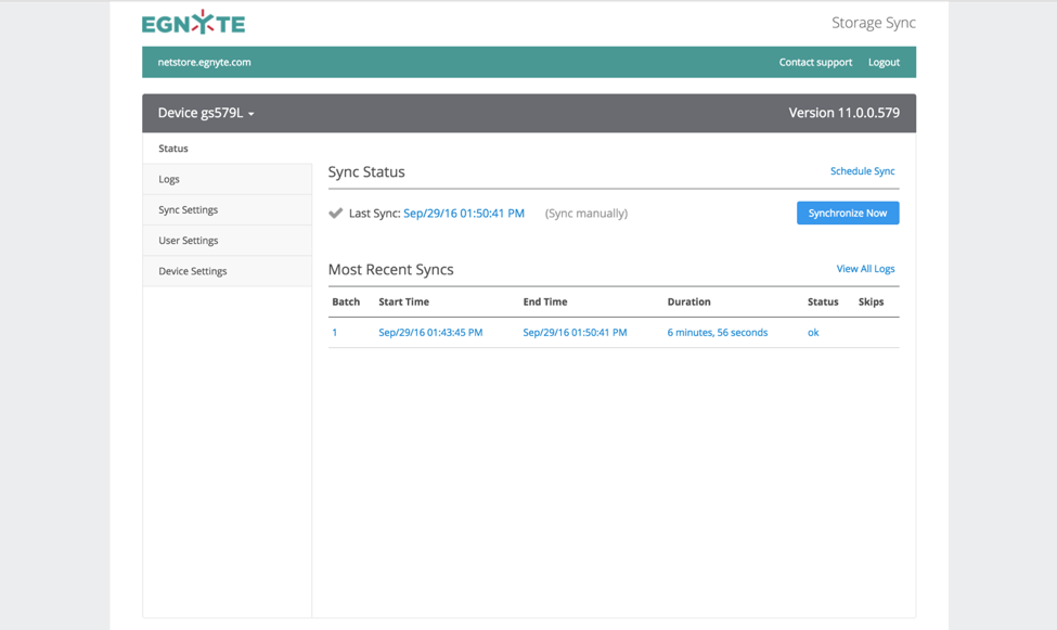 Introducing Storage Sync 11 - Egnyte Blog