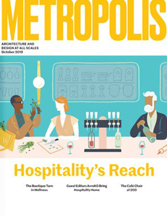 AvroKO's guest-edited issue of Metropolis explores hospitality everywhere