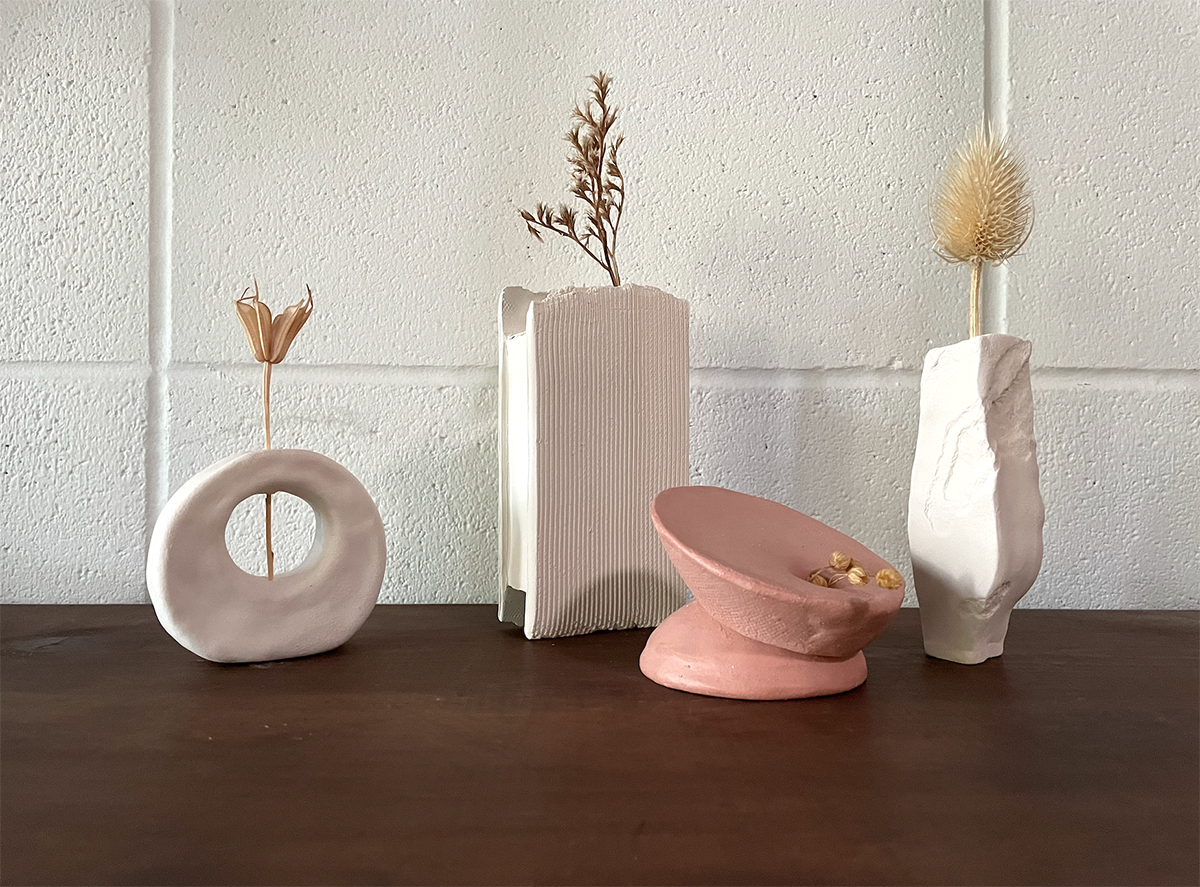 Various functional ceramics, Austin Studio Tour