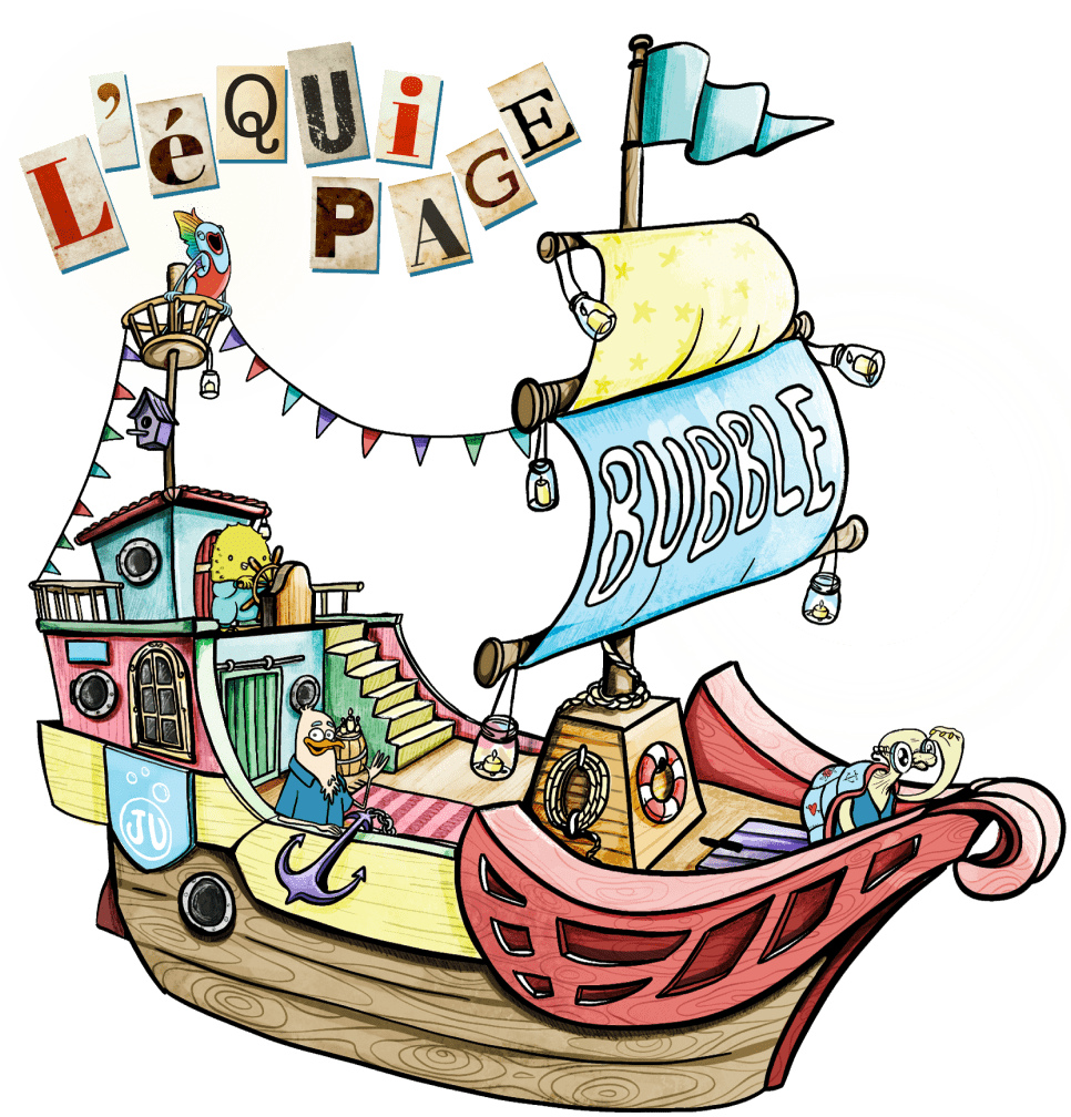 Le Bubble bateau de l'equipe Juliette