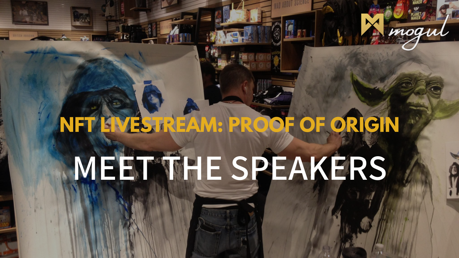 NFT Livestream Proof of Origin - The Speakers!