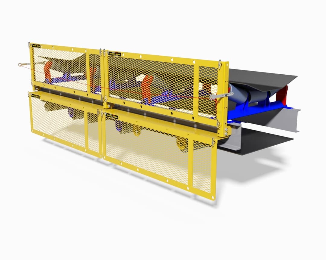 Belt Conveyor Guarding Pull Cord Brackets