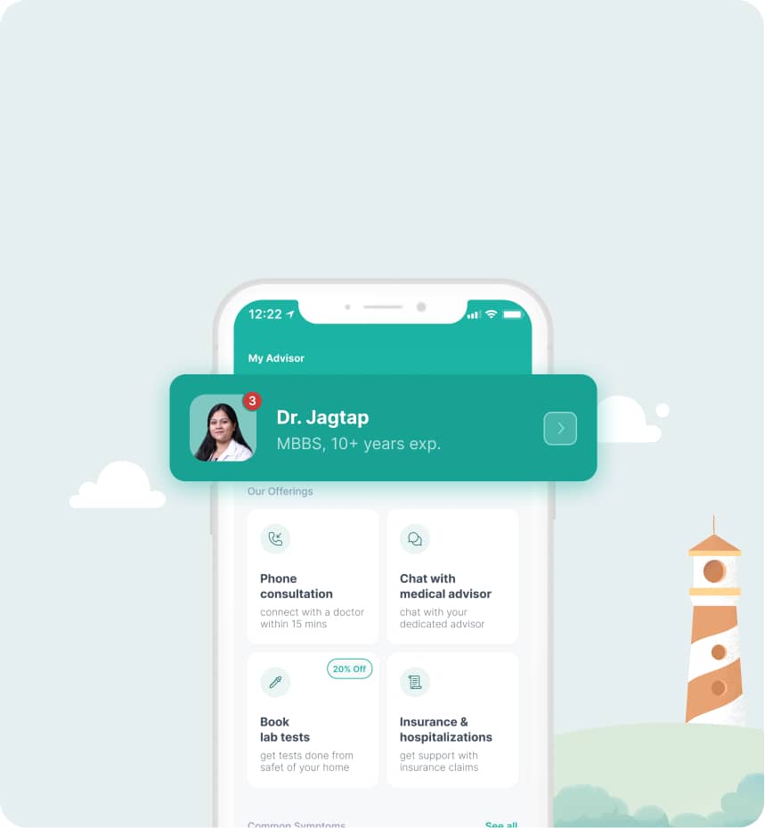 Connect with your medical advisor anytime