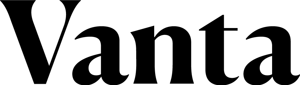 Vanta Logo Black