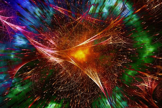 abstract space image