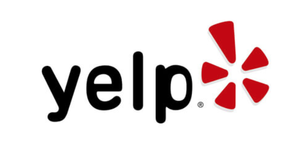 yelp logo with white background