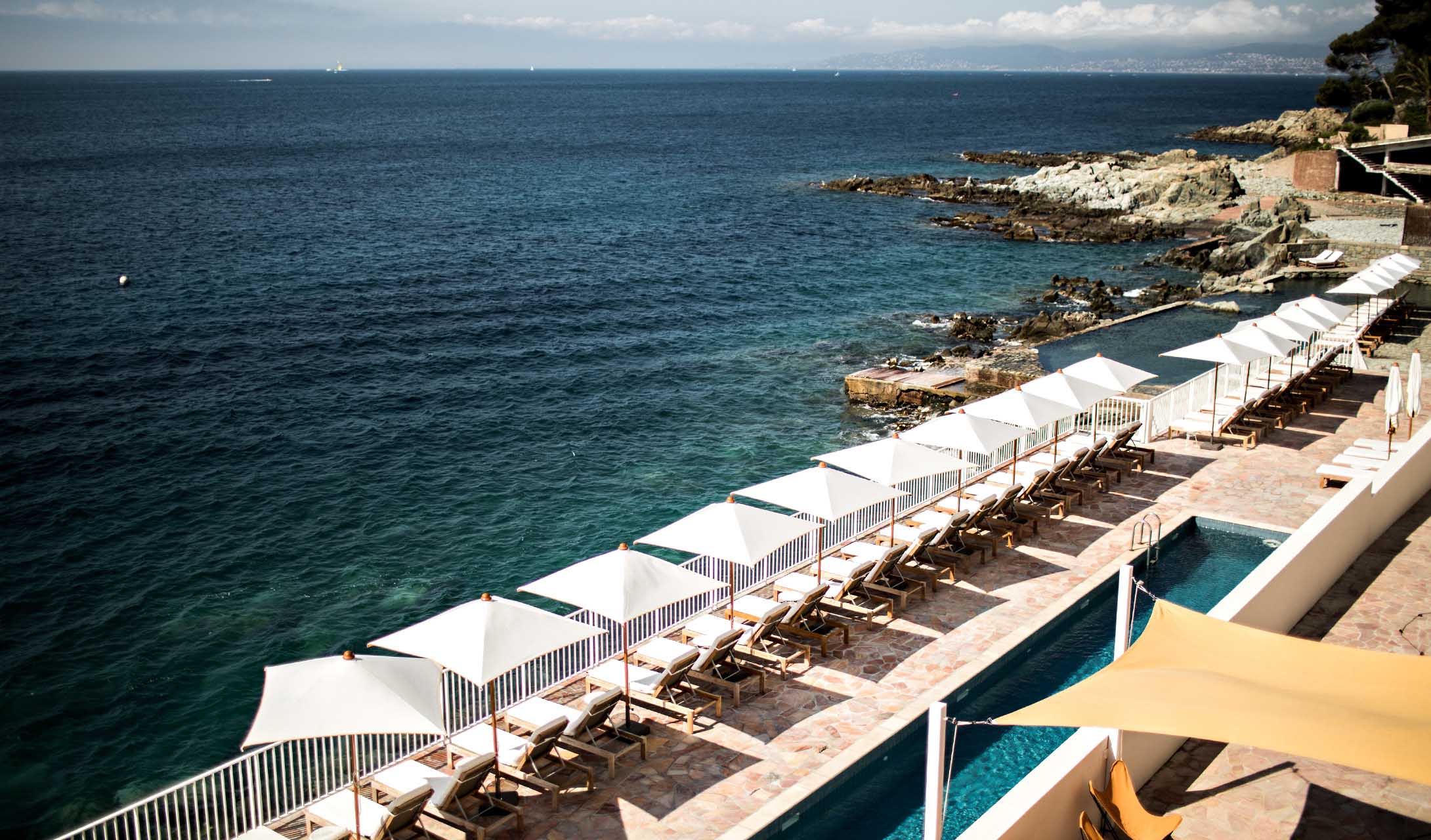 Hotel Les Roches Rouges French Seaside Interior Dream Get away Portaire