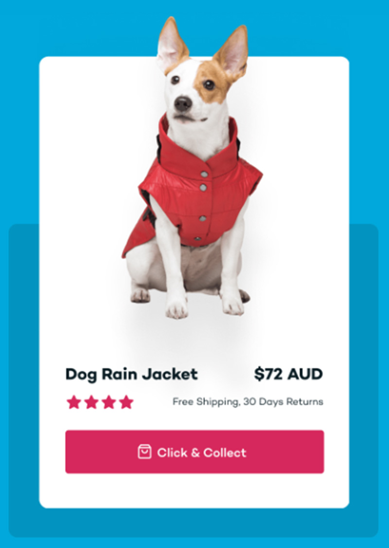 Pet store with POS software offering Click and Collect