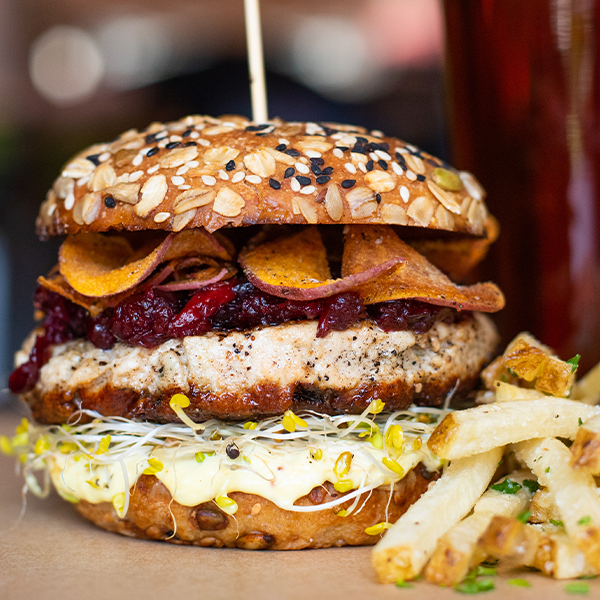 Burger of the month.