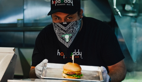 Hopdoddy kitchen manager.