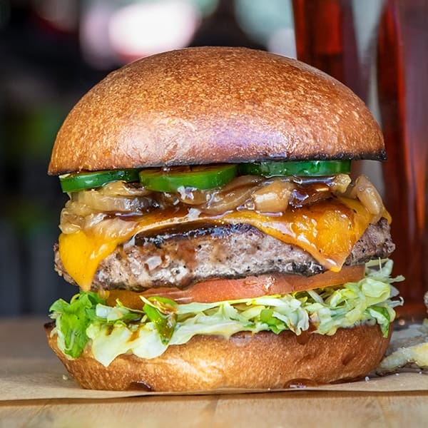 Goodnight/Good Cause burger.