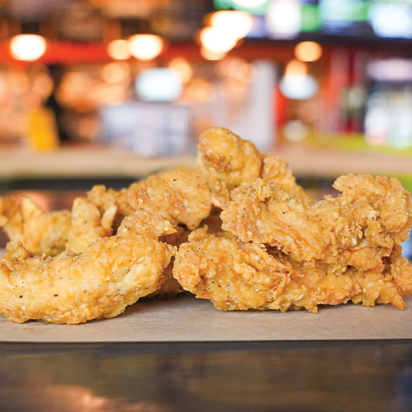 Fried chicken tenders.