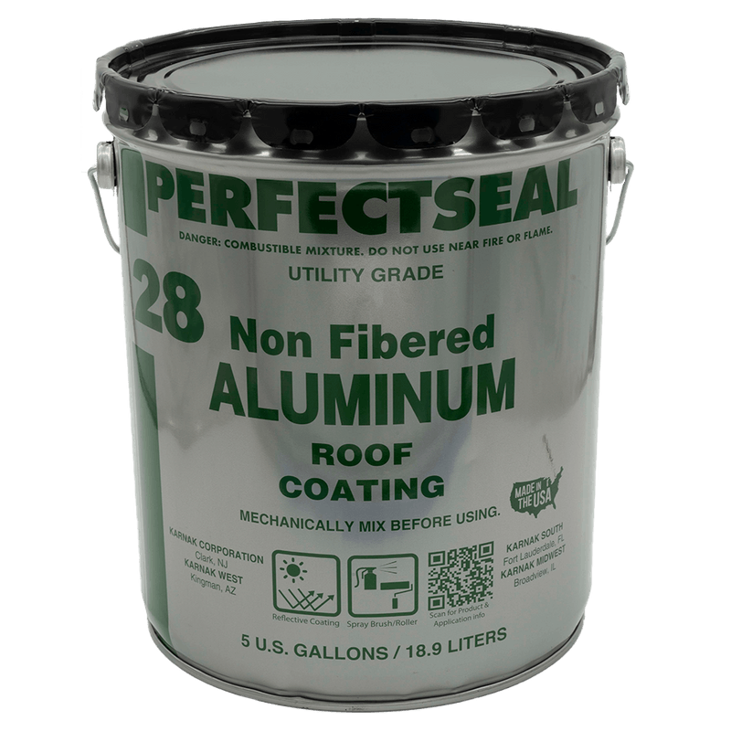 28 Perfectseal NonFibered Aluminum Roof Coating KARNAK