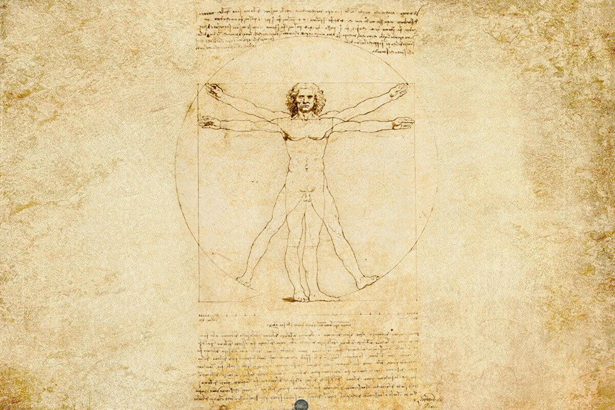 Curefit Logo How Curefit Logo Is Made With Connection To The Da Vinci Classic