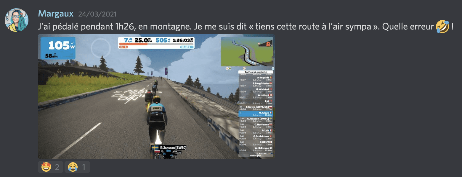 Serveur Discord Juliette Channel Sport