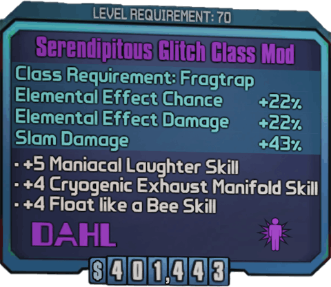 Glitch Tps Claptrap Class Mod Lootlemon