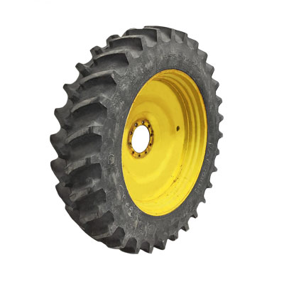 A used Firestone Radial Deep Tread 23° tractor tire for sale