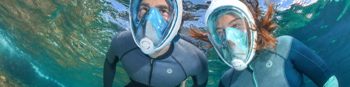 Sun protection to limit sunburn when snorkelling