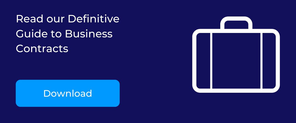Definitive guide to business contracts