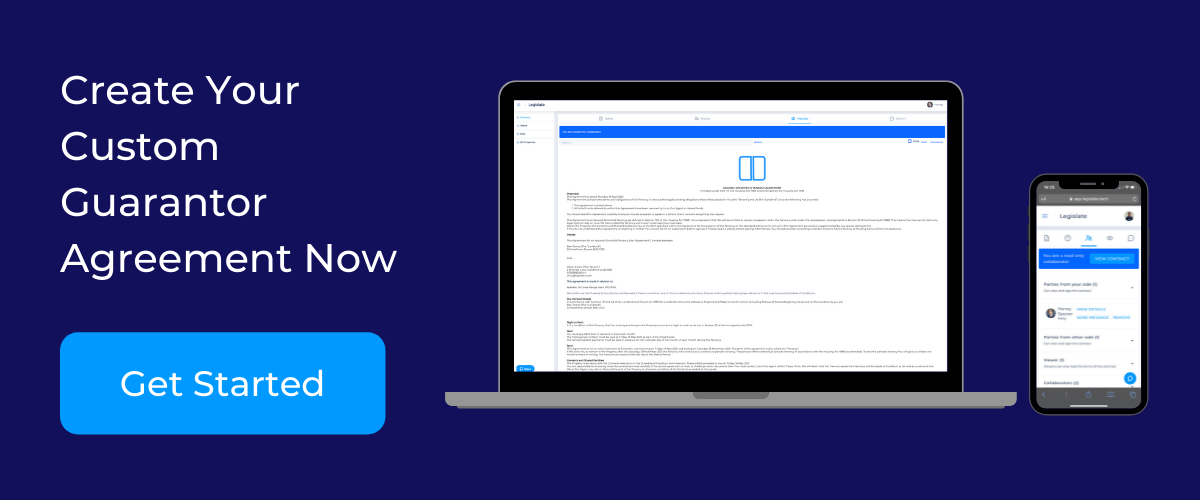 Create your custom guarantor agreement now